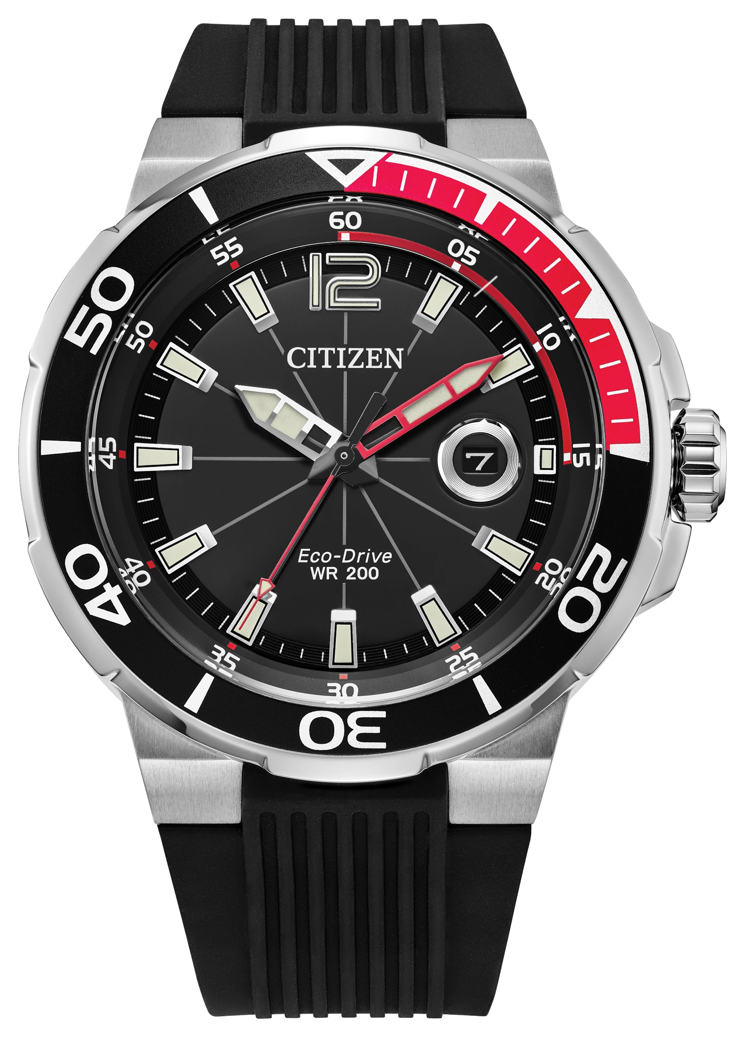 Sport Luxury Black Dial Polyurethane Strap AW1429-00E | CITIZEN